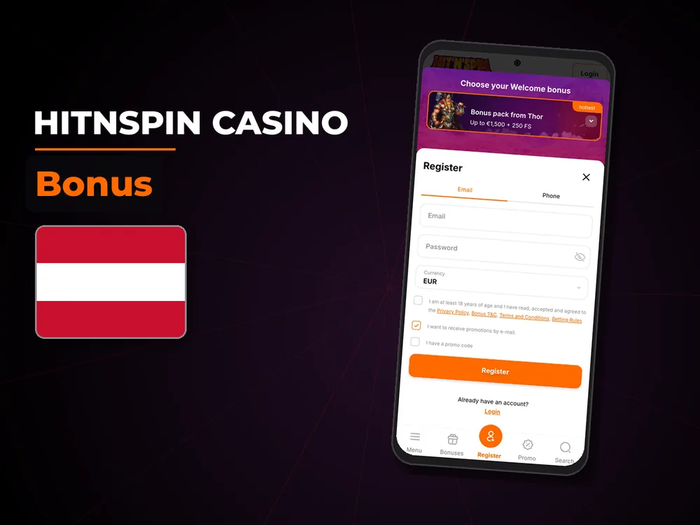 hitnspin casino - Bonus